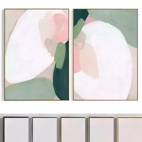 Plaster Two Photo Frame 370