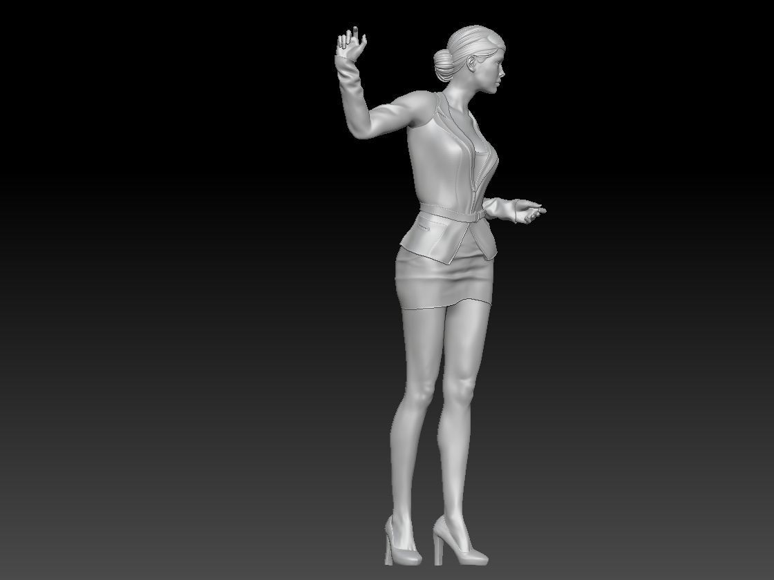 TEACHER GIRL 1 3D print model_6