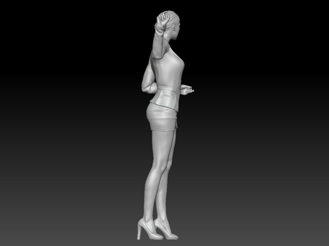 TEACHER GIRL 1 3D print model_5