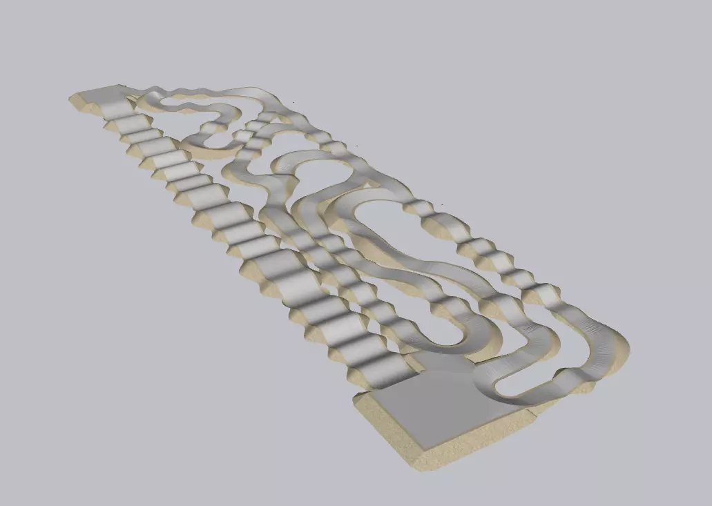 Pumptrack 3D model_0