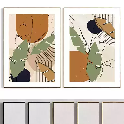 Plaster Two Photo Frame 378