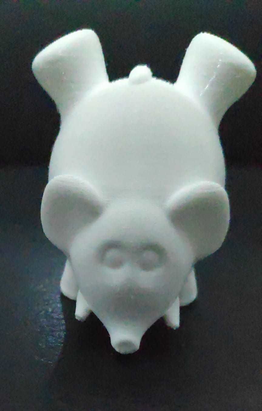 Upside Down Elephant 3D print model_11