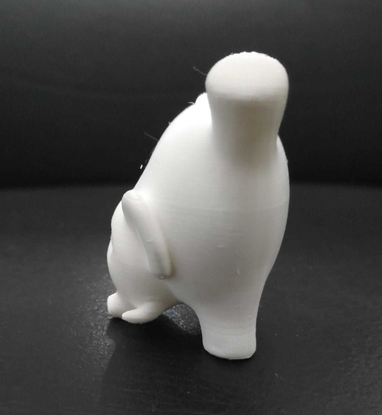 Upside Down Elephant 3D print model_6