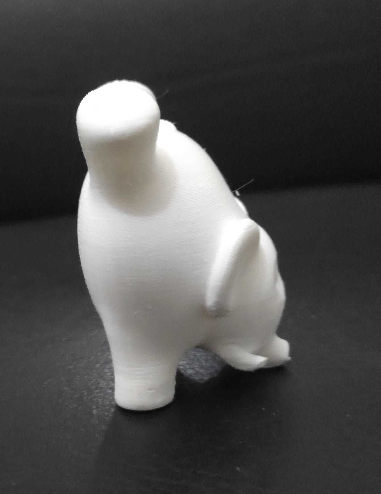 Upside Down Elephant 3D print model_8