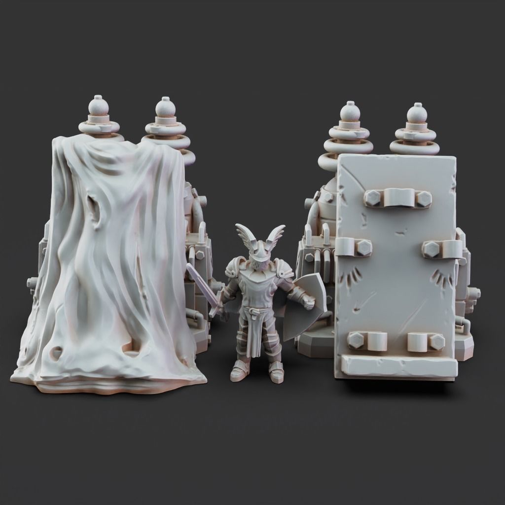 The Slab - 3D Printable TTRPG - PRESUPPORTED - 32mm Scale 3D model 3D ...