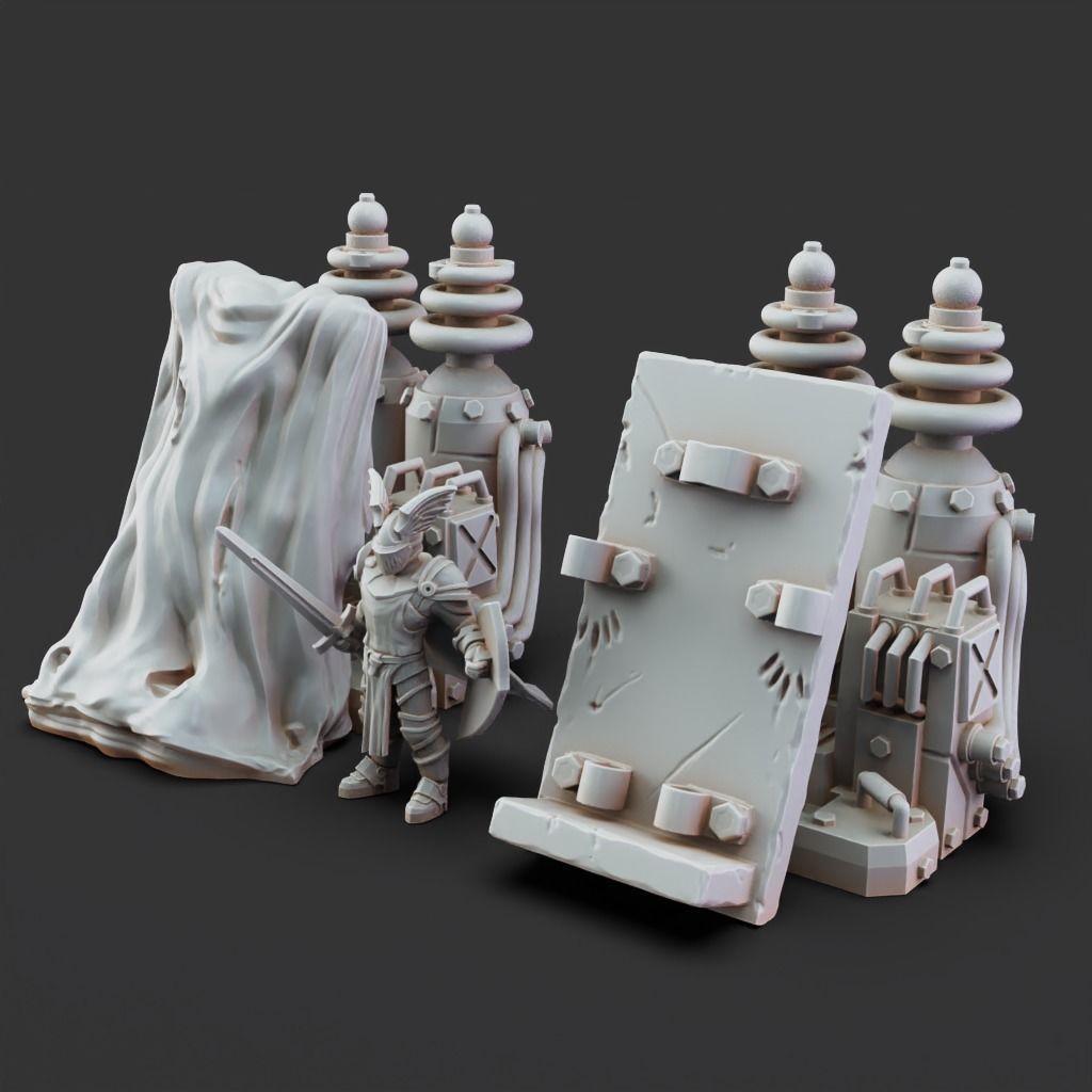 The Slab - 3D Printable TTRPG - PRESUPPORTED - 32mm Scale 3D model 3D ...