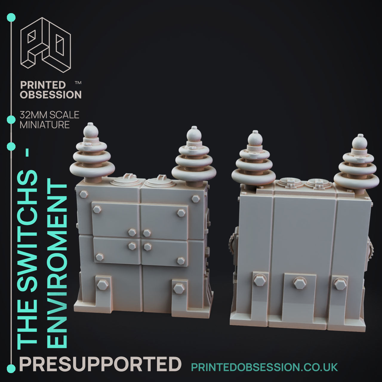 Switchboard - 3D Printable TTRPG - PRESUPPORTED - 32mm Scale 3D print model_2