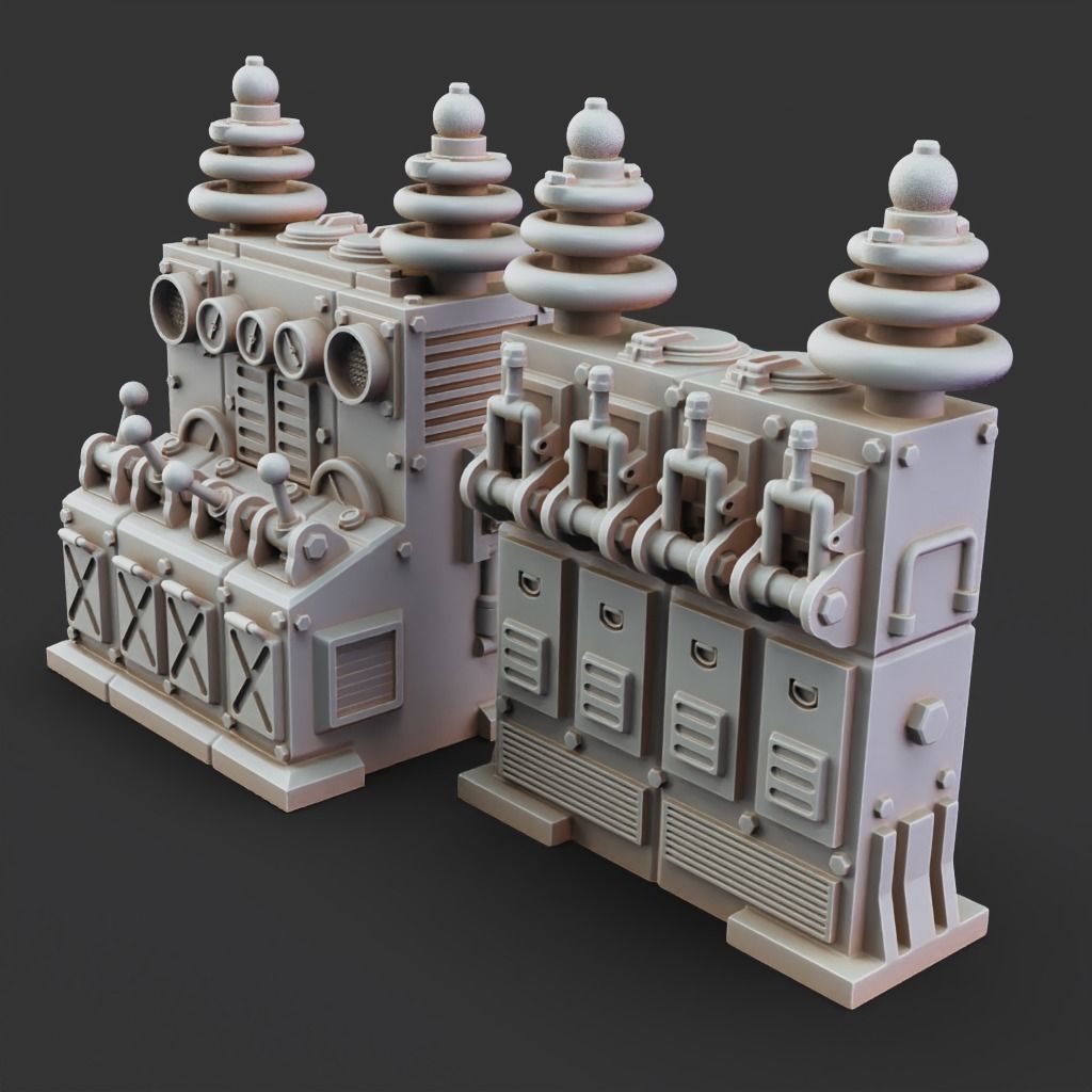 Switchboard - 3D Printable TTRPG - PRESUPPORTED - 32mm Scale 3D print model_5