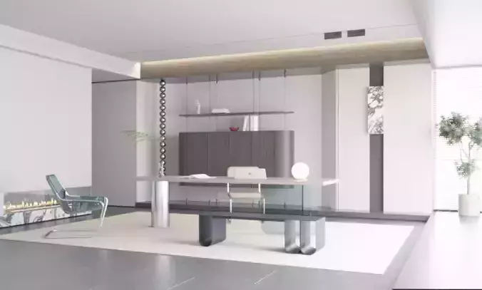 Modern decoration Study villa Home