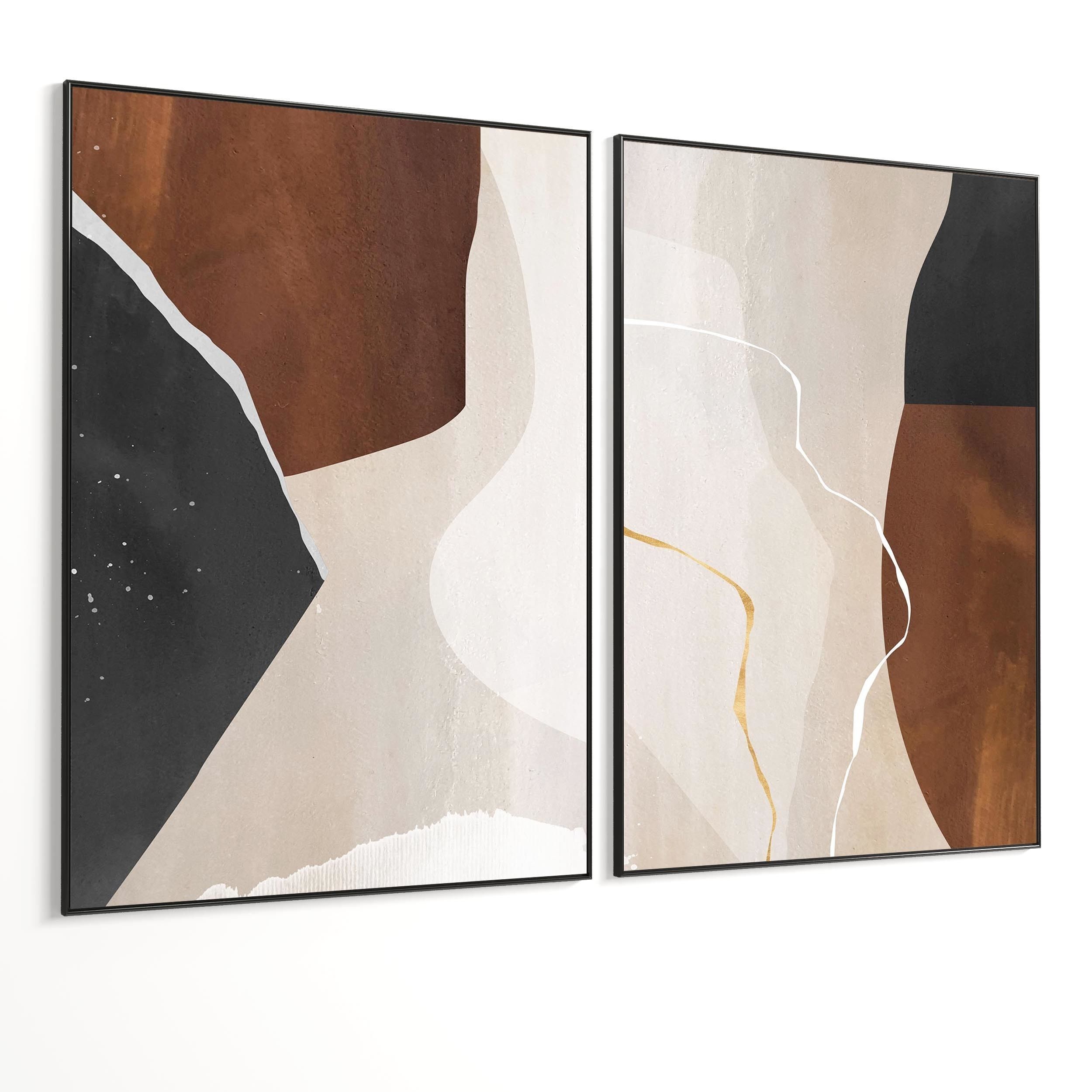 Plaster Two Photo Frame 381 Low-poly 3D model_5