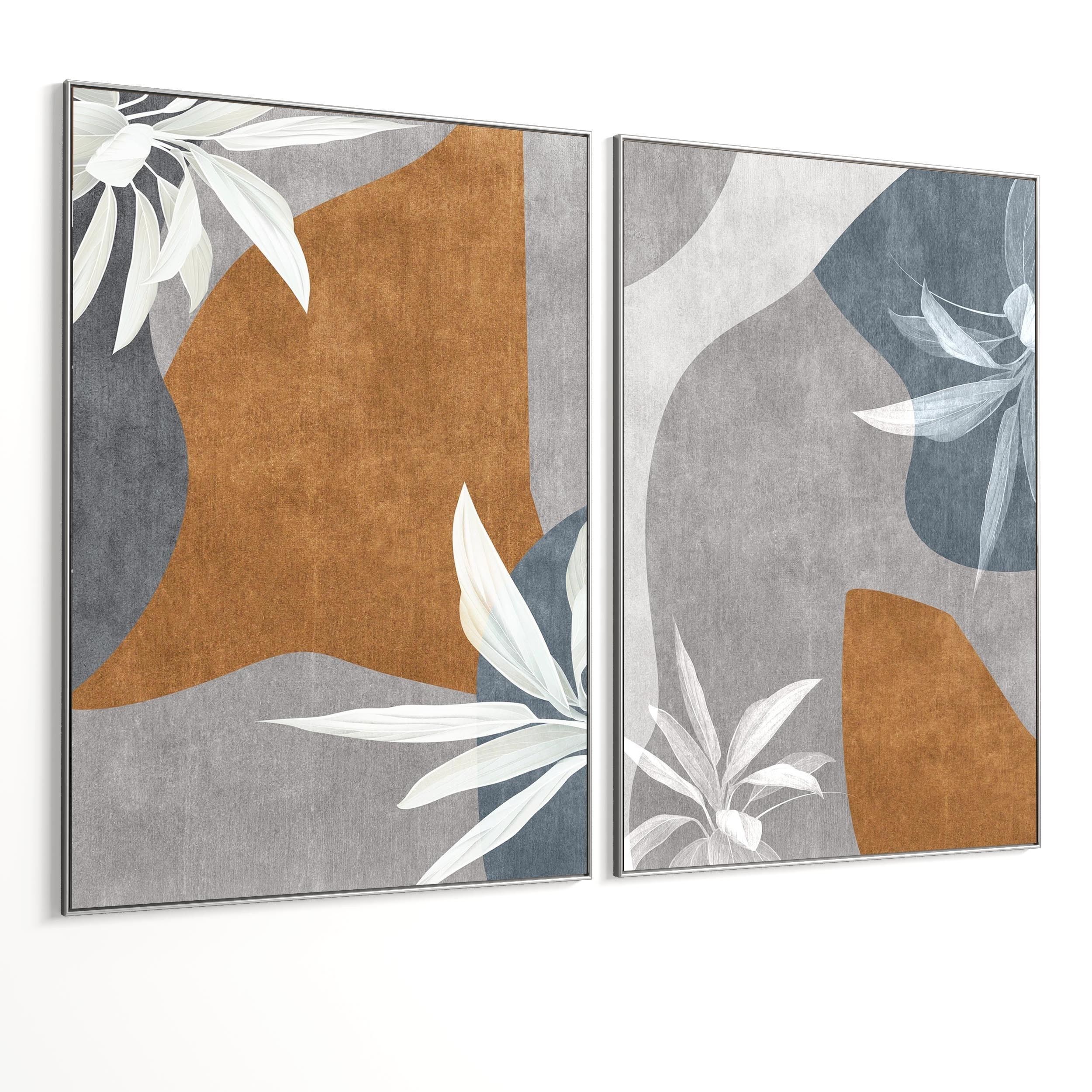 Plaster Two Photo Frame 382 Low-poly 3D model_4