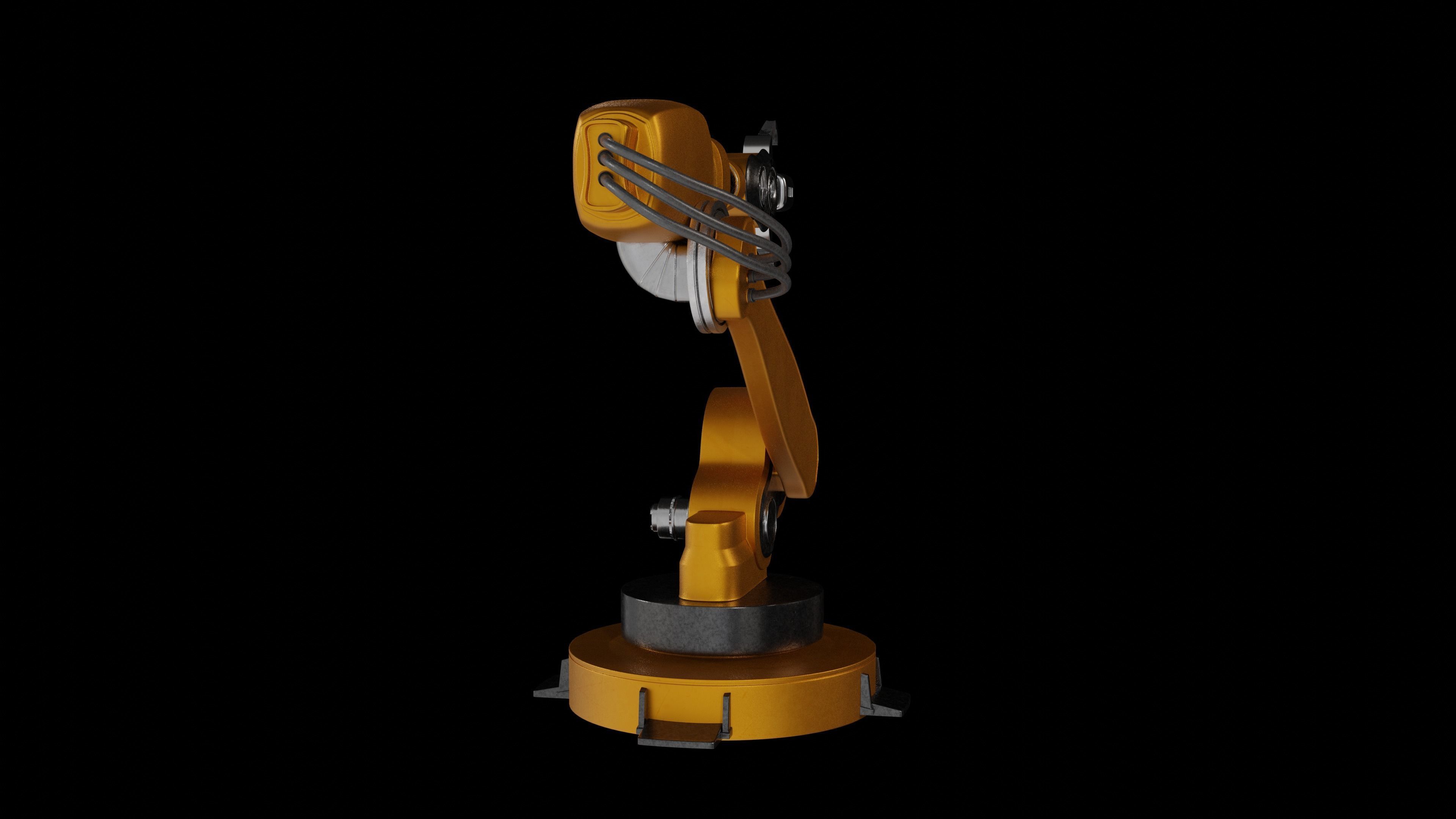 Mechanical arm 3D model_3