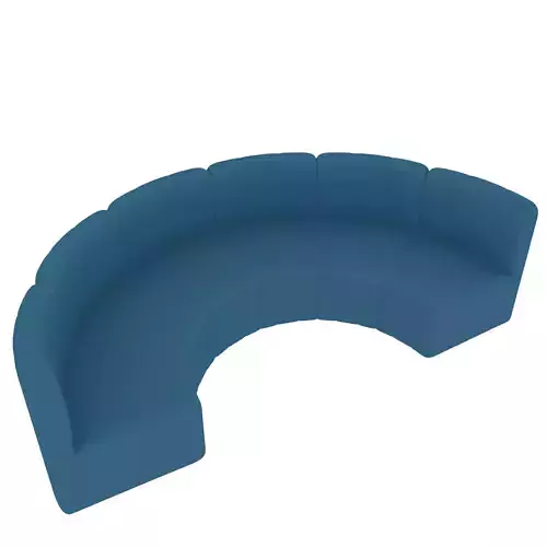 Round Sofa 3D print model