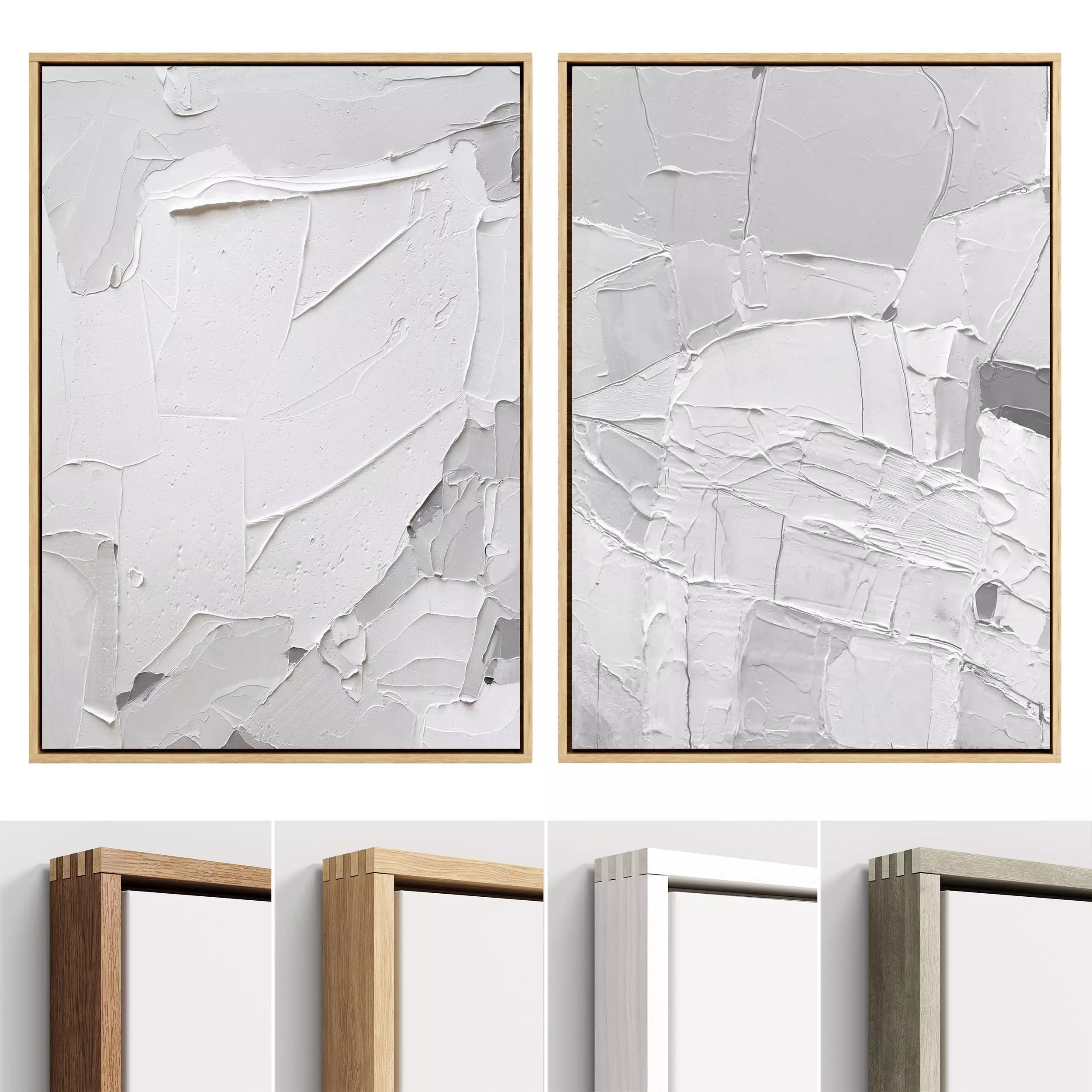 Plaster Two Frame 13 Low-poly 3D model_0