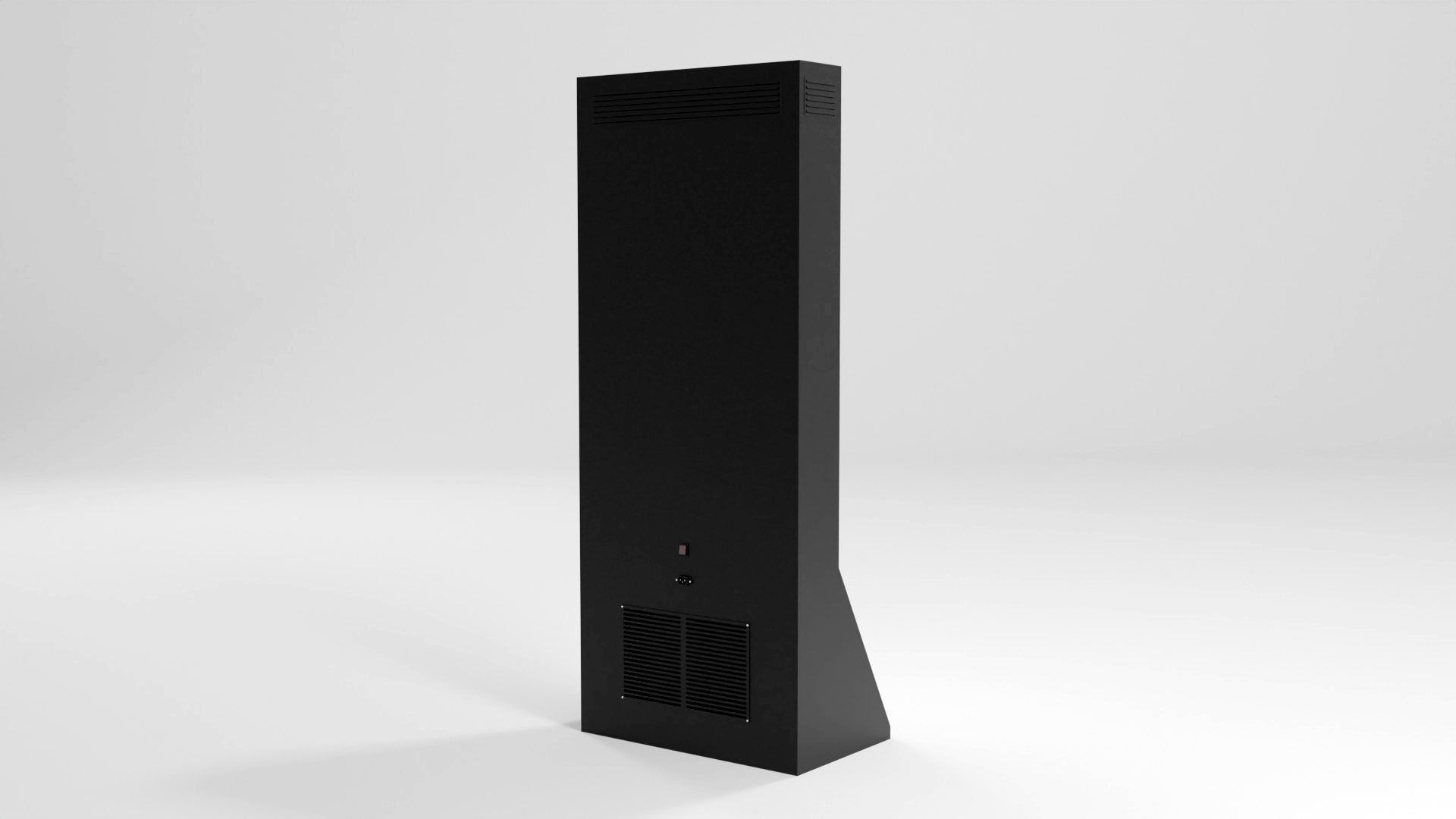 Digital Information Board Display 3D Model Low-poly 3D model_18