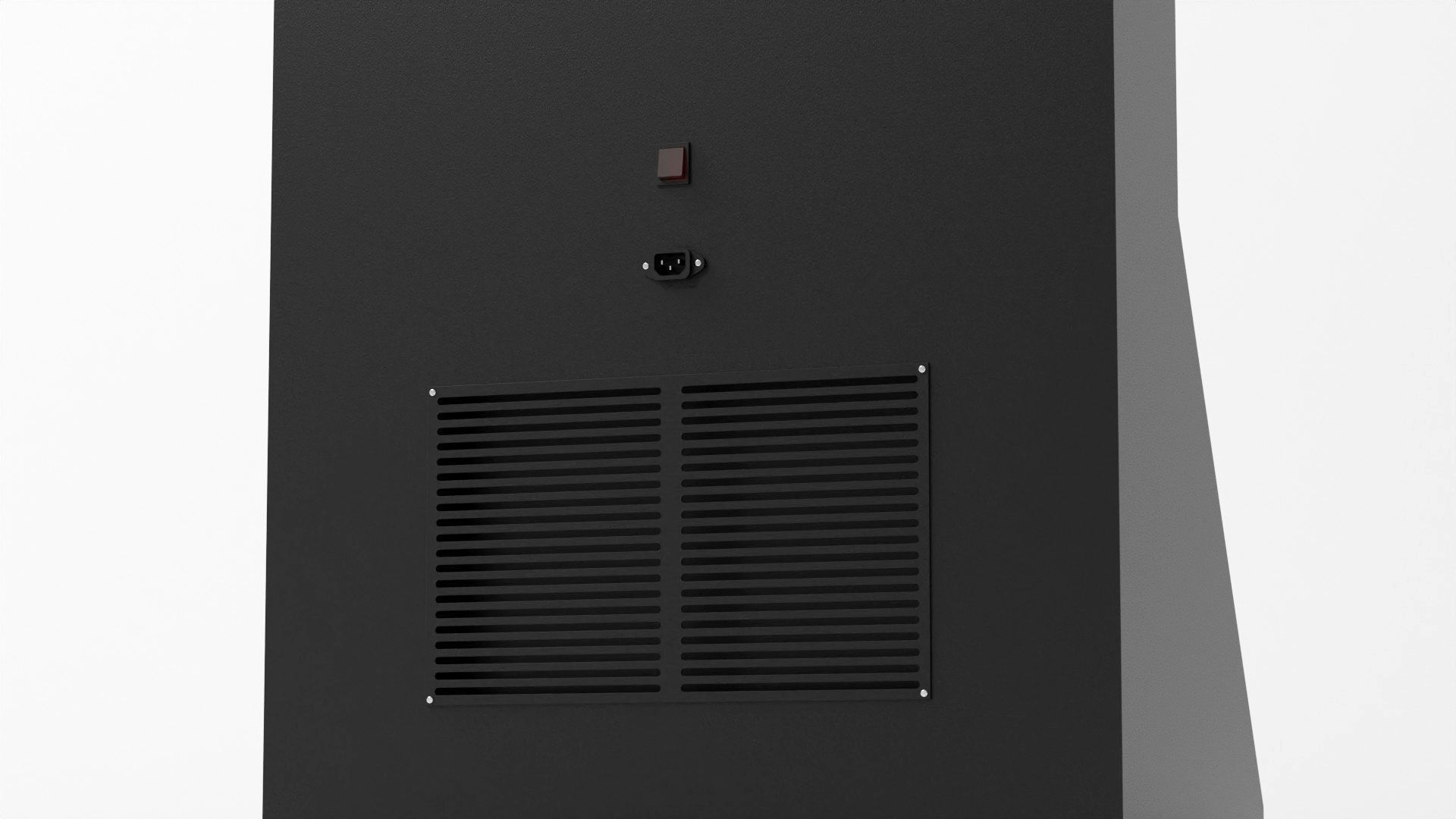 Digital Information Board Display 3D Model Low-poly 3D model_21