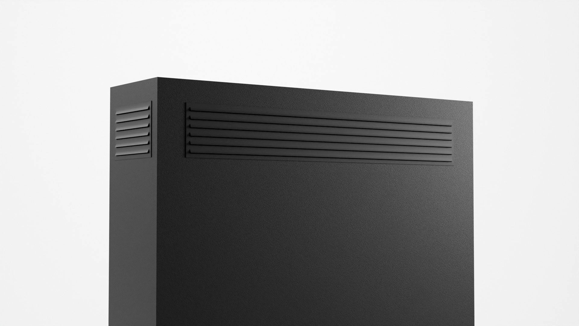 Digital Information Board Display 3D Model Low-poly 3D model_4