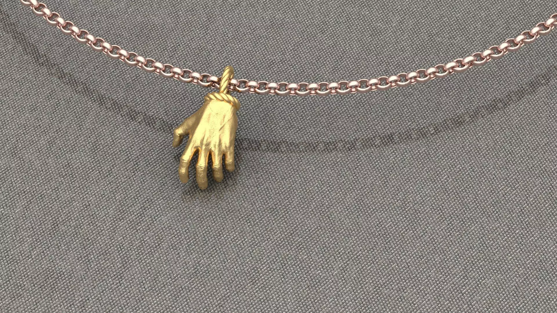 Hand  of god 3D print model_0