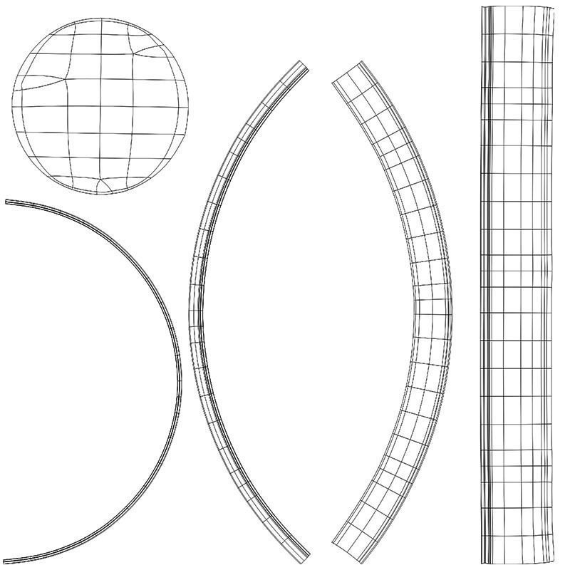 gas cylinder Low-poly 3D model_11