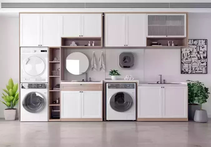 Europe Northern Laundry Cabinet Yangtai