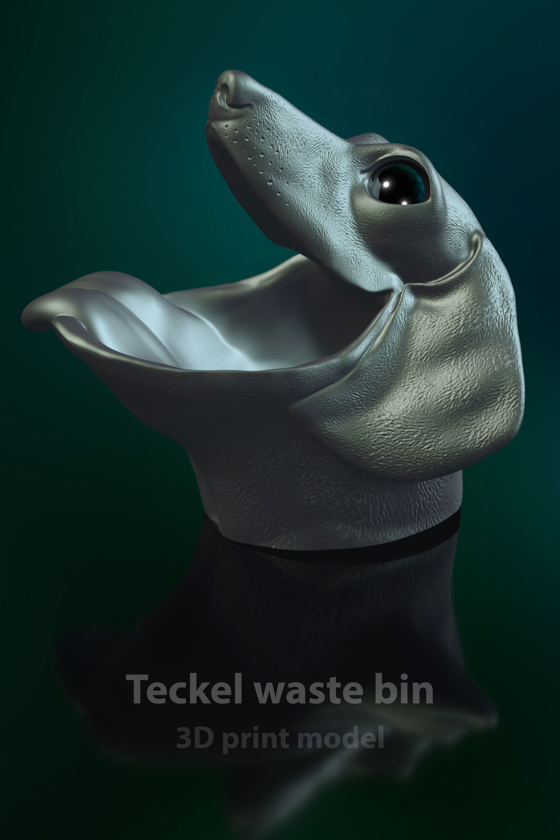 Dachshund as Thread-Eate STL 3D Print Model 3D print model_10