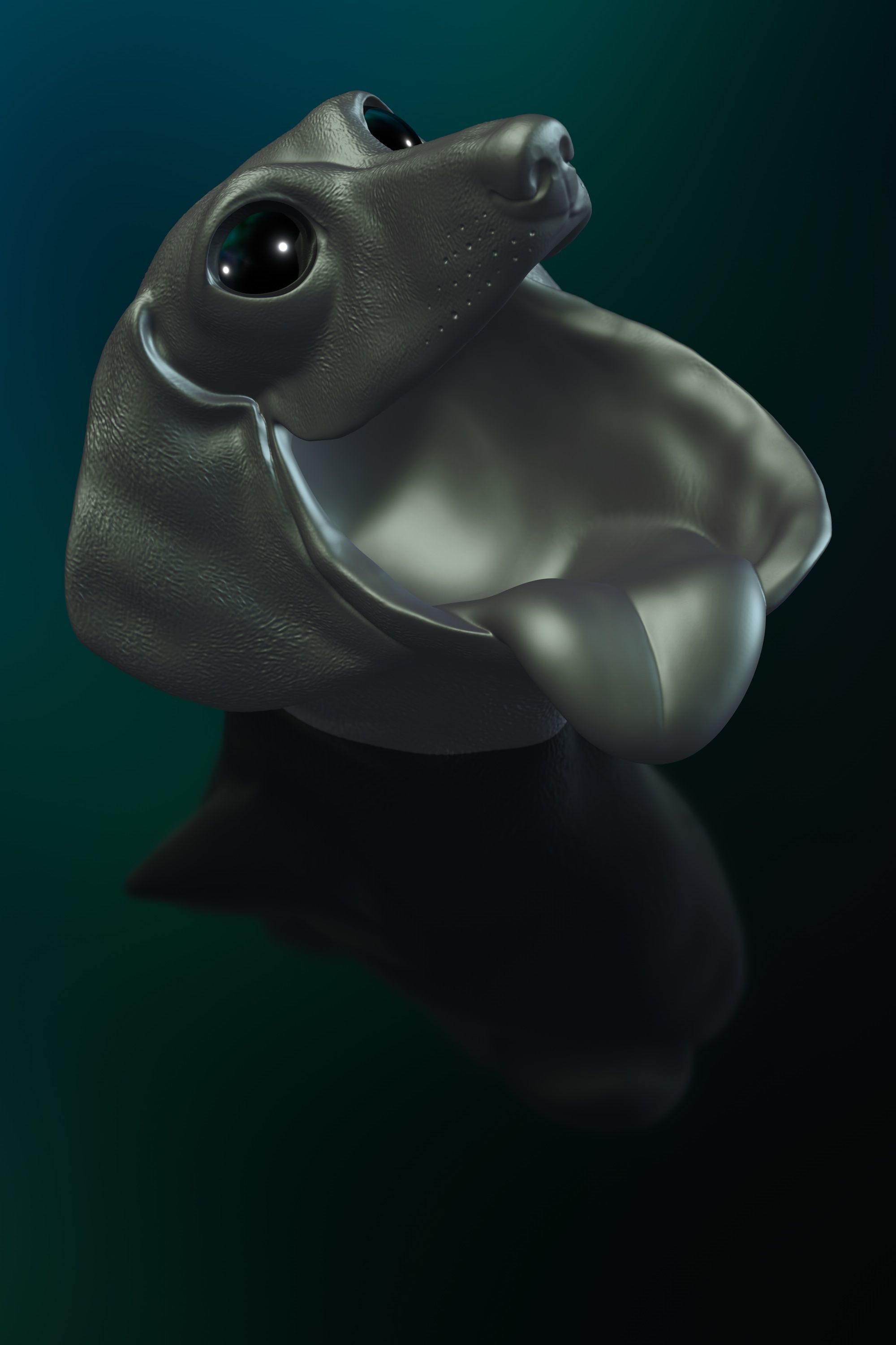 Dachshund as Thread-Eate STL 3D Print Model 3D print model_3