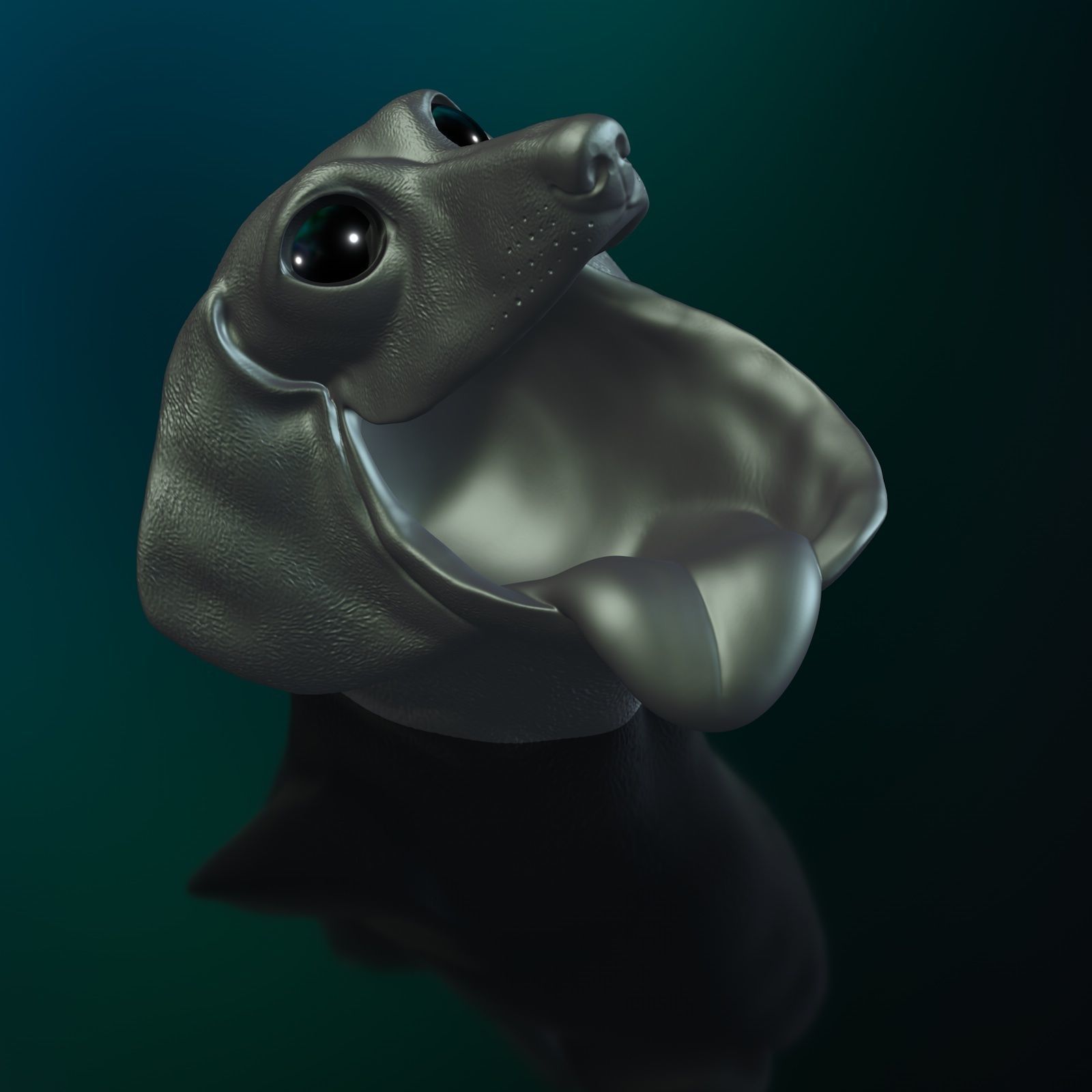 Dachshund as Thread-Eate STL 3D Print Model 3D print model_1