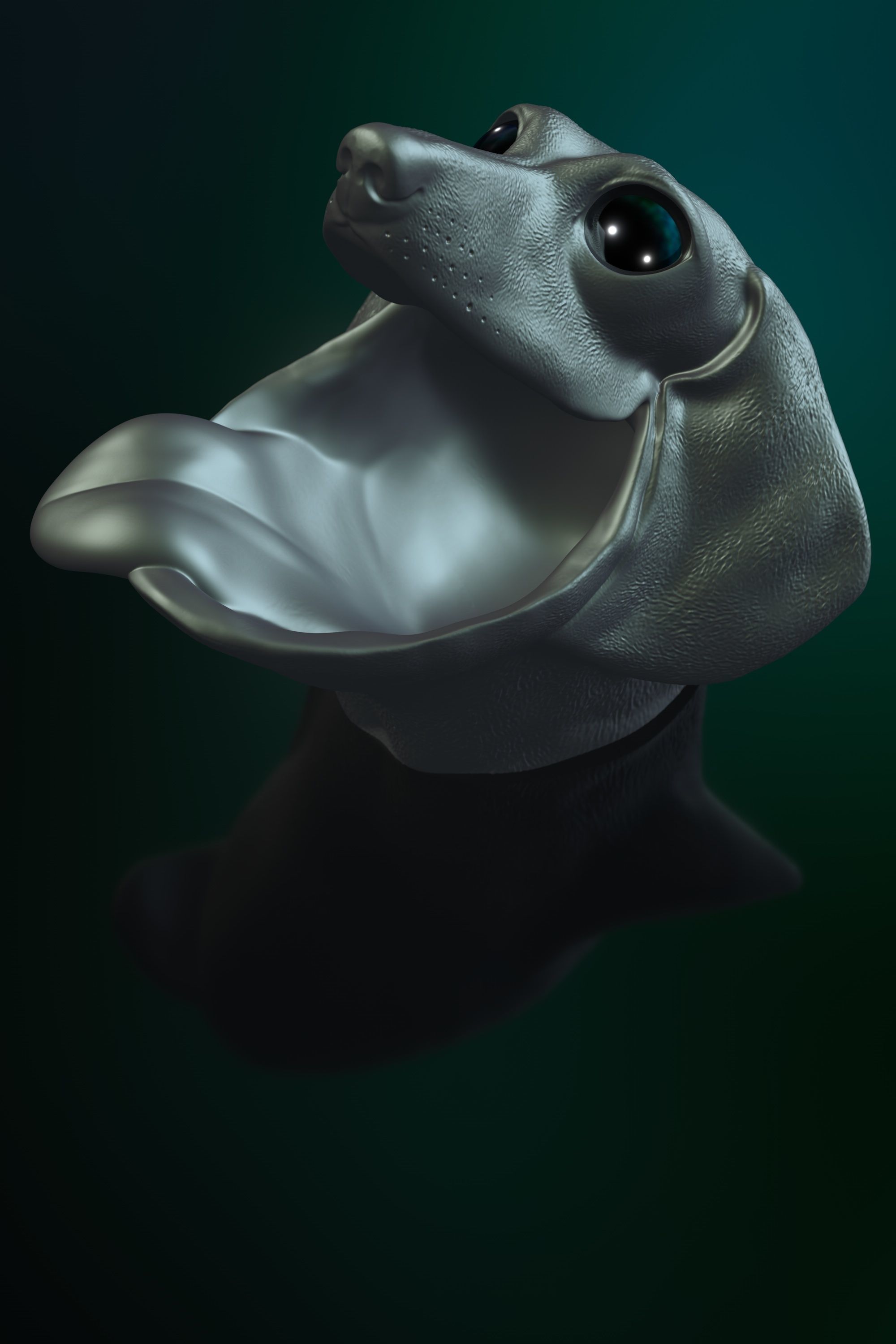 Dachshund as Thread-Eate STL 3D Print Model 3D print model_7