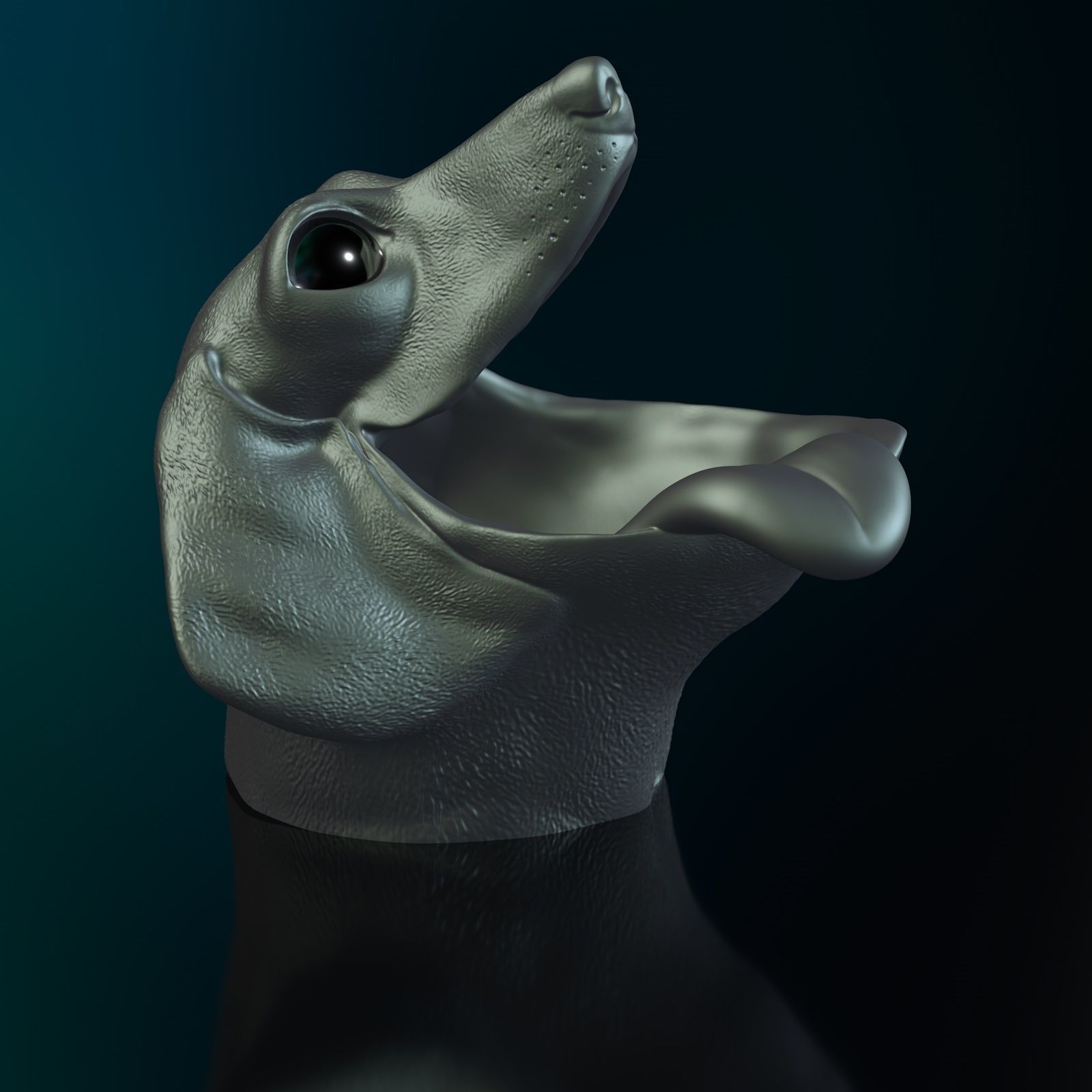 Dachshund as Thread-Eate STL 3D Print Model 3D print model_4