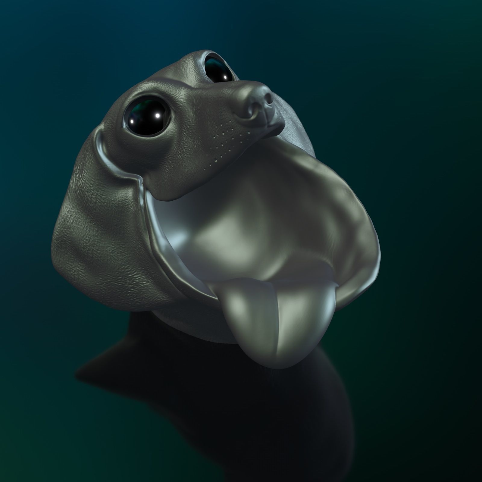 Dachshund as Thread-Eate STL 3D Print Model 3D print model_5