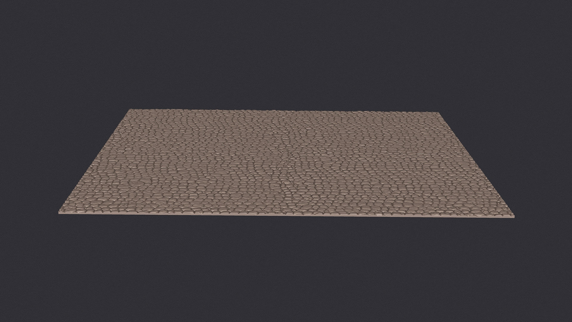 3D Crocodile Skin Fabric Leather Seamless Texture 3D print model_2