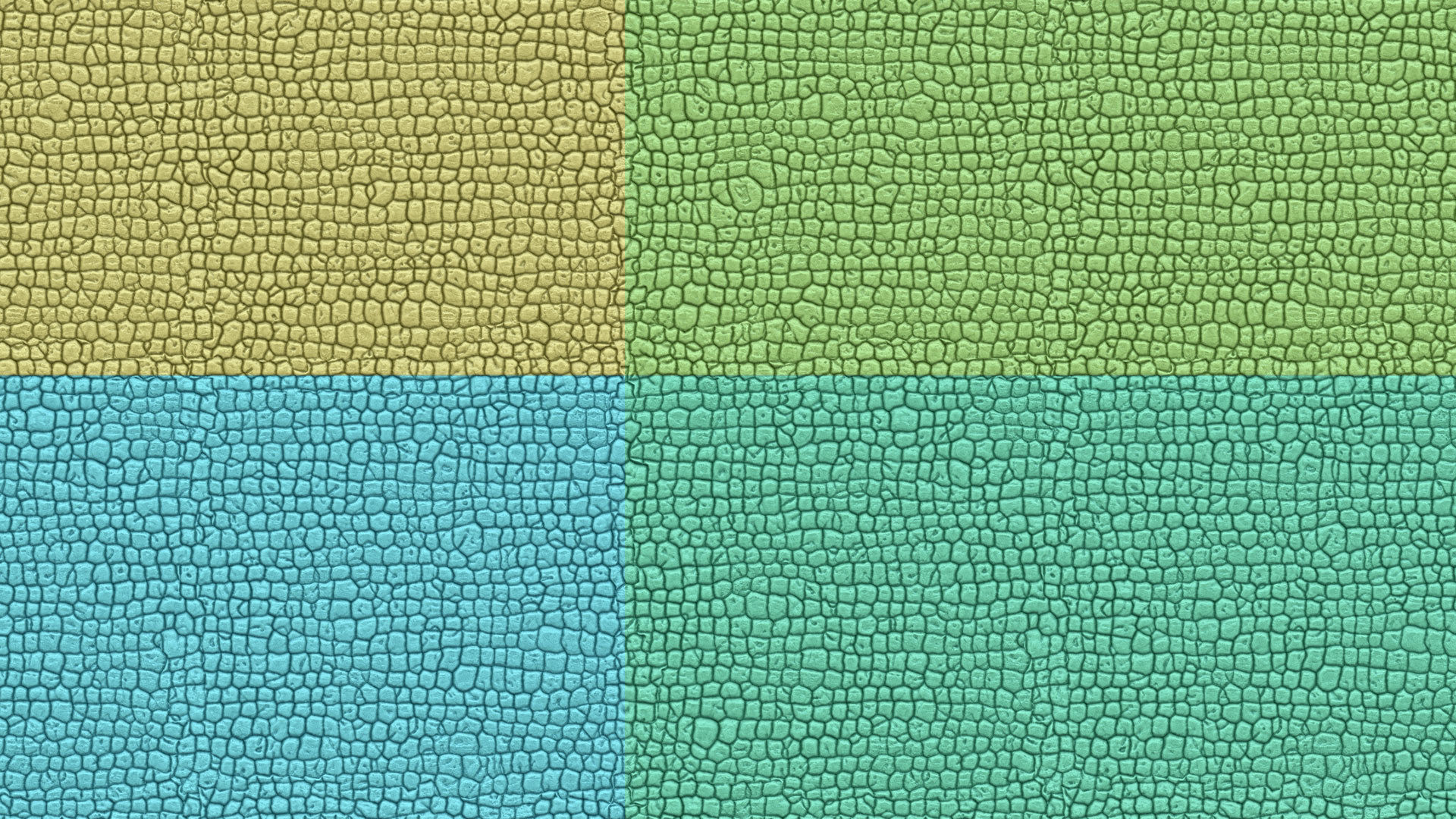 3D Crocodile Skin Fabric Leather Seamless Texture 3D print model_12