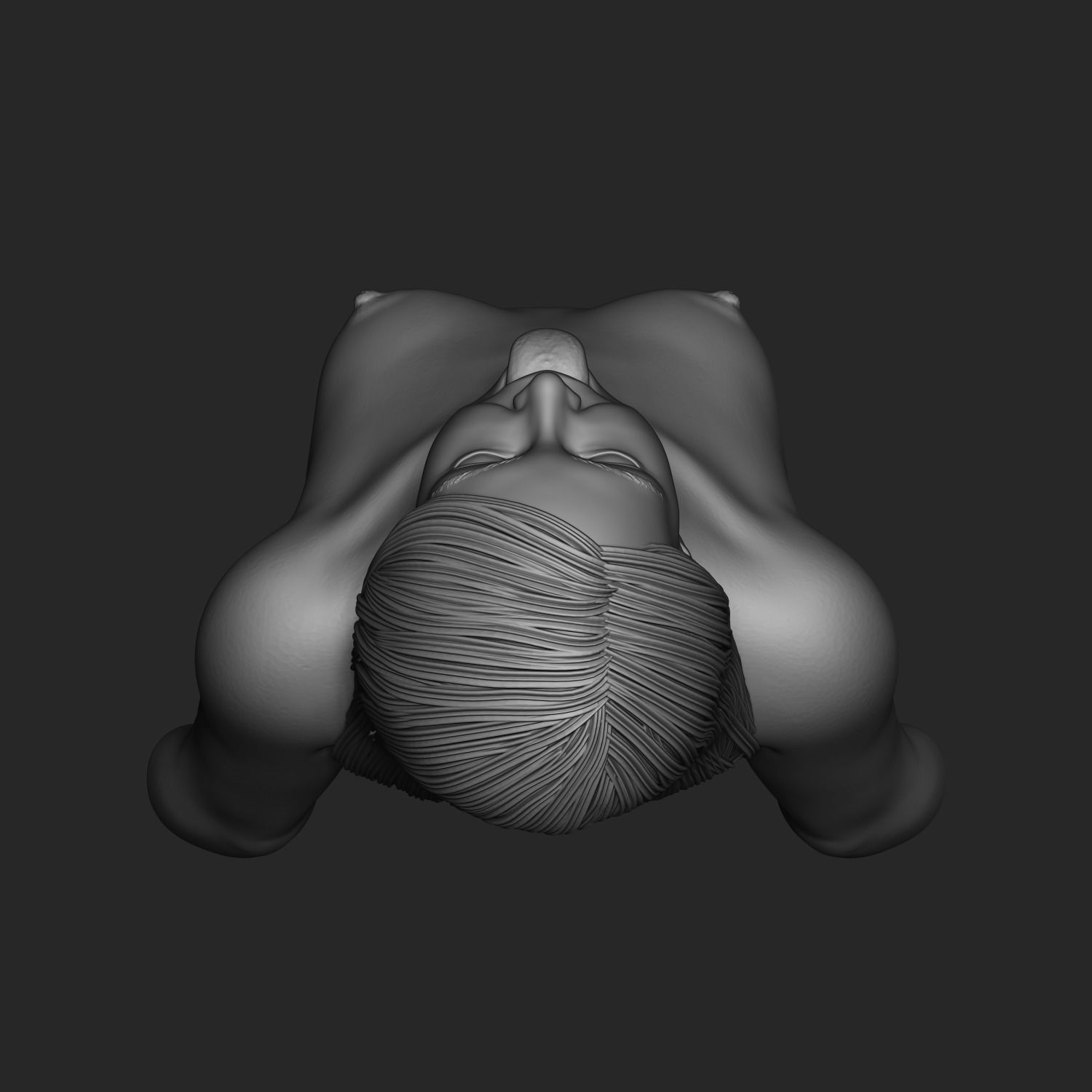 RILEY REID BUST CUMSHOT STATUE 3D print model_6