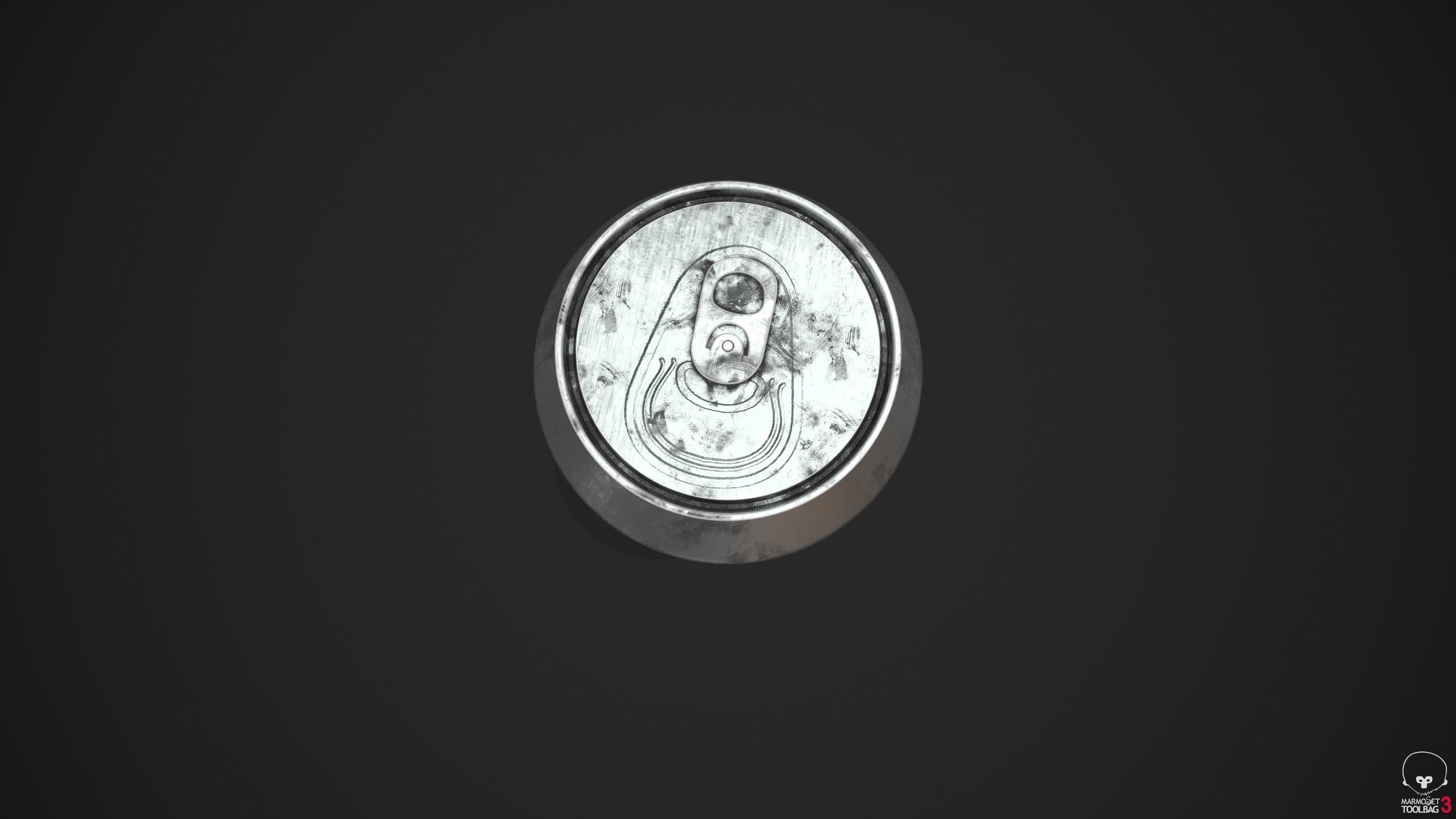 330ml Can with Water Droplets and 3 LODs Low-poly 3D model_13