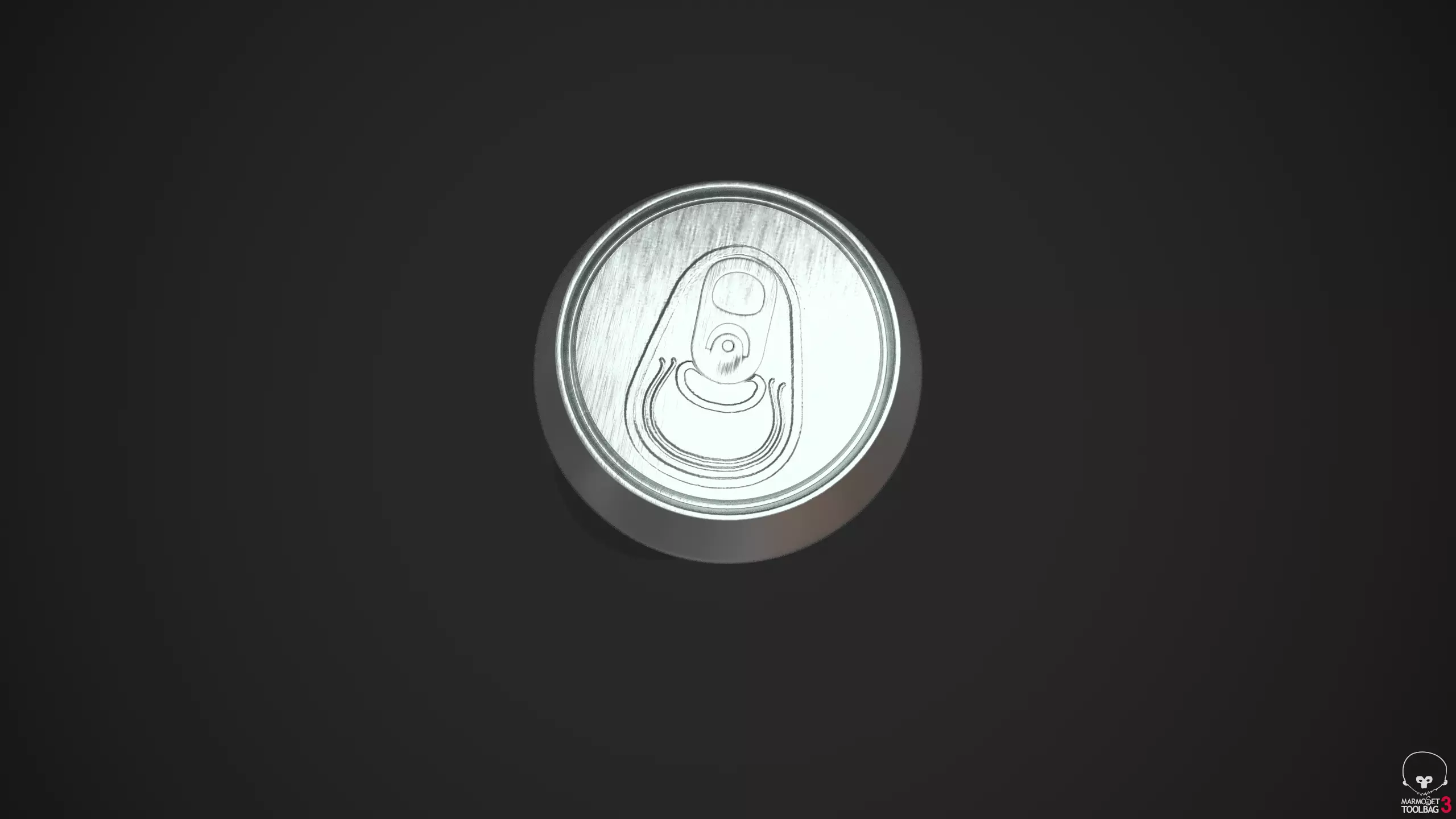 330ml Can with Water Droplets and 3 LODs Low-poly 3D model_0