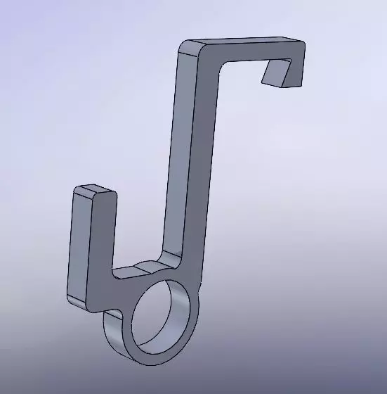 Car vent hook - Toyota MR2 SW20 3D print model_0