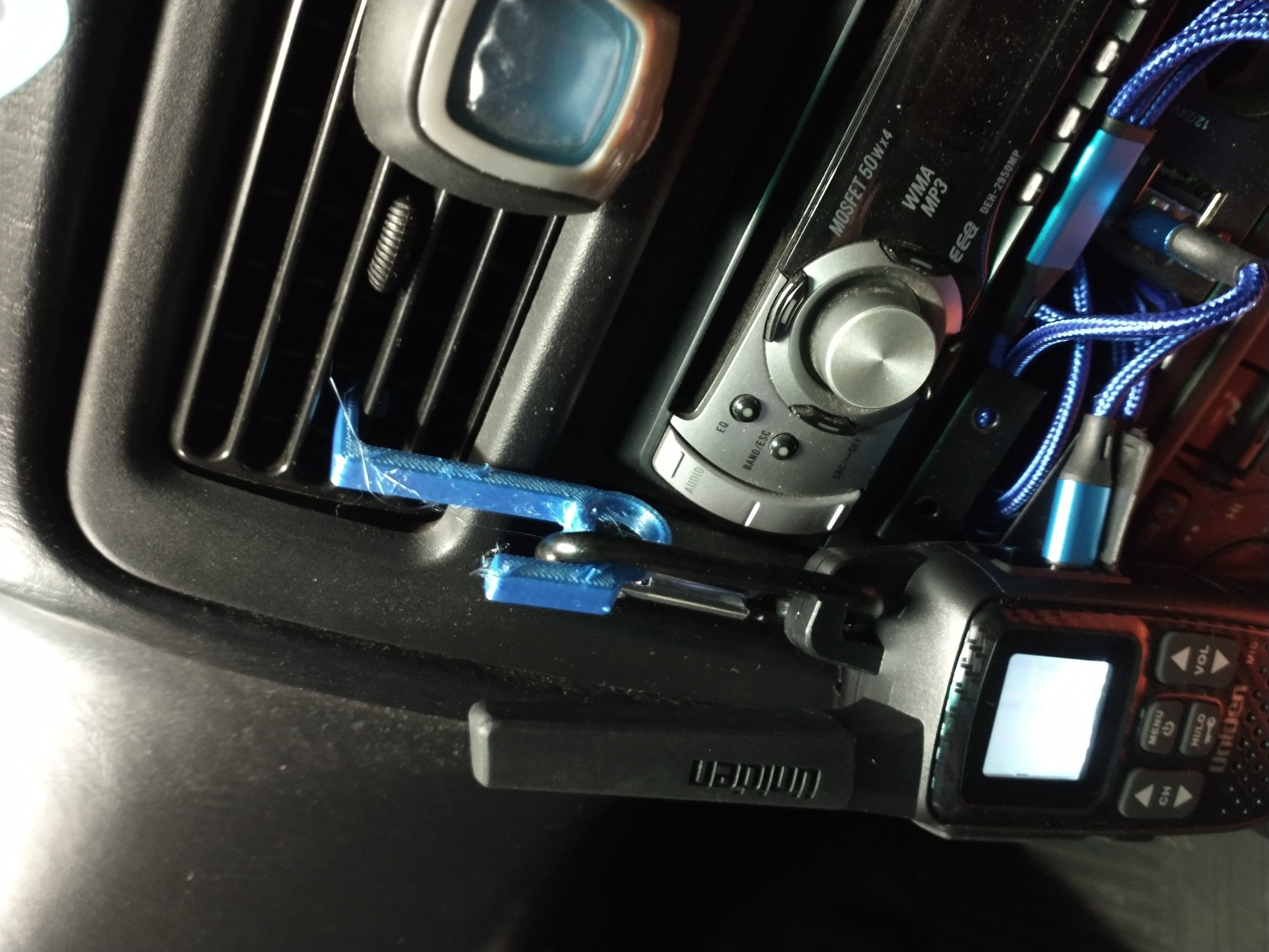 Car vent hook - Toyota MR2 SW20 3D print model_1