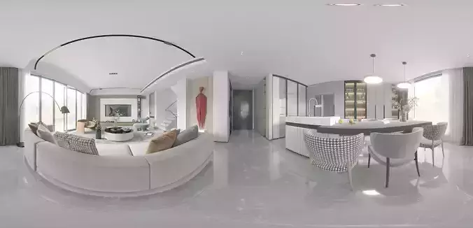 Home Modern Guest villa decoration