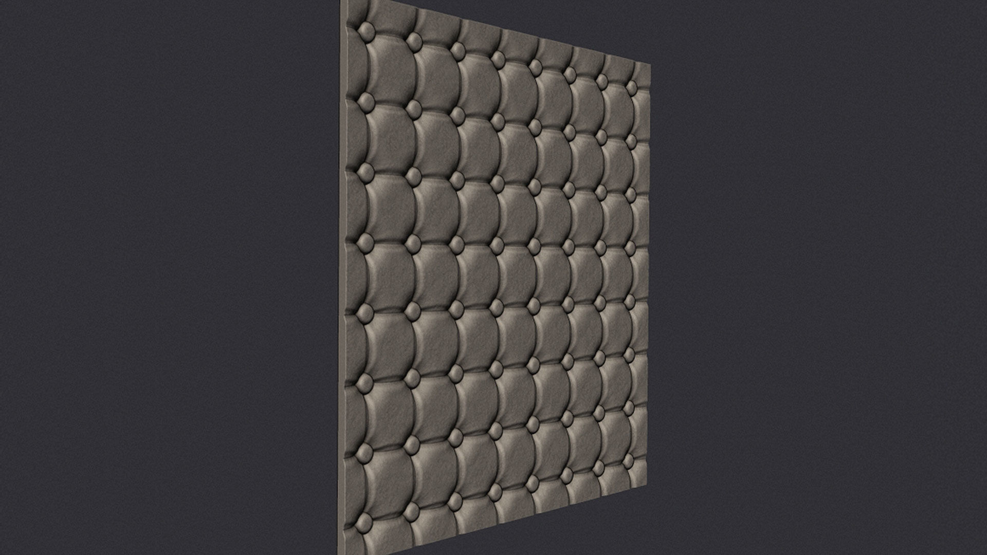 Quilted Fabric Leather Seamless Texture 3D print model_7