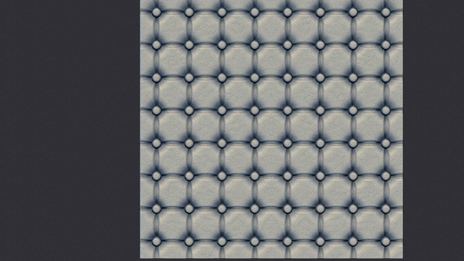 Quilted Fabric Leather Seamless Texture 3D print model_8