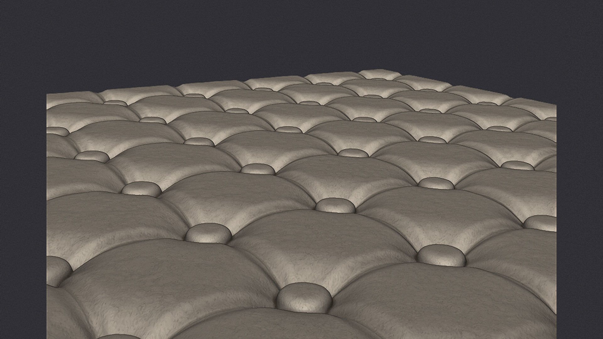 Quilted Fabric Leather Seamless Texture 3D print model_5