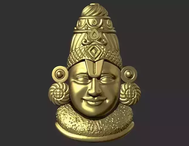 Balaji face 3D print model