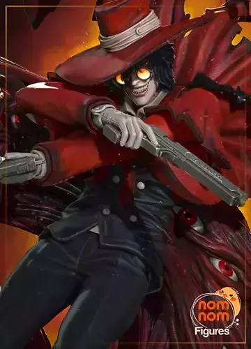 Alucard - Hellsing 3D print model