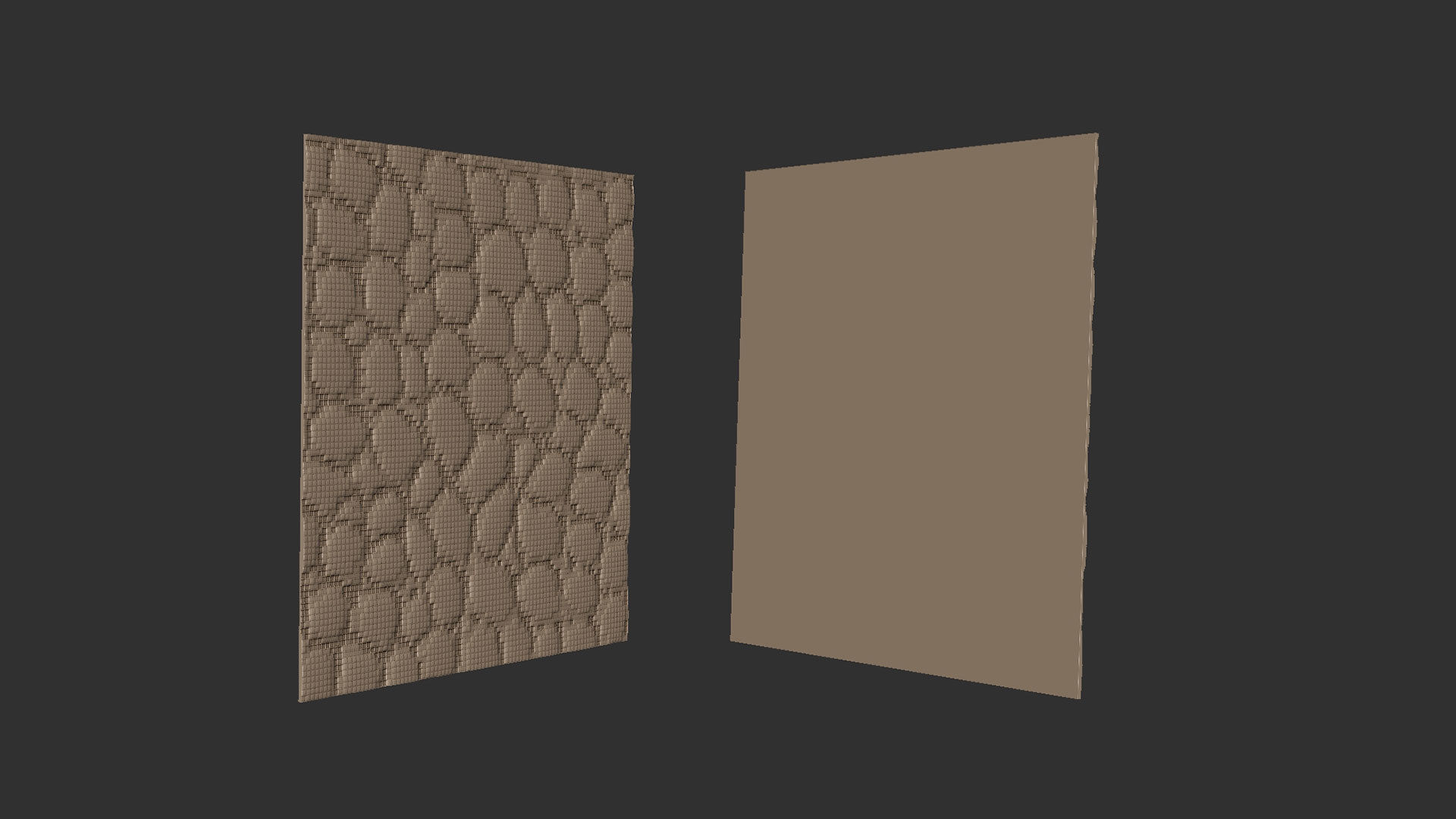 Snake Skin Fabric Leather Seamless Texture 3D print model_6