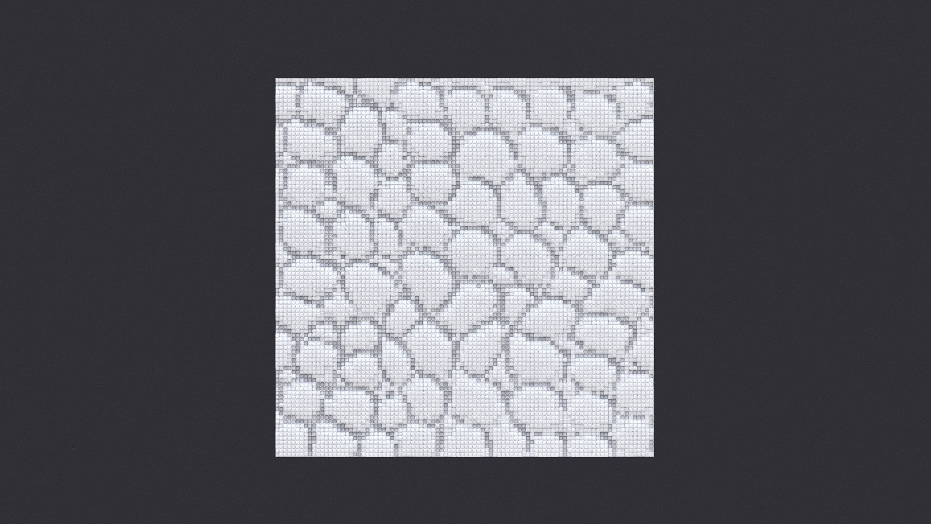 Snake Skin Fabric Leather Seamless Texture 3D print model_8