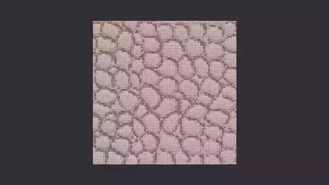 Snake Skin Fabric Leather Seamless Texture 3D print model