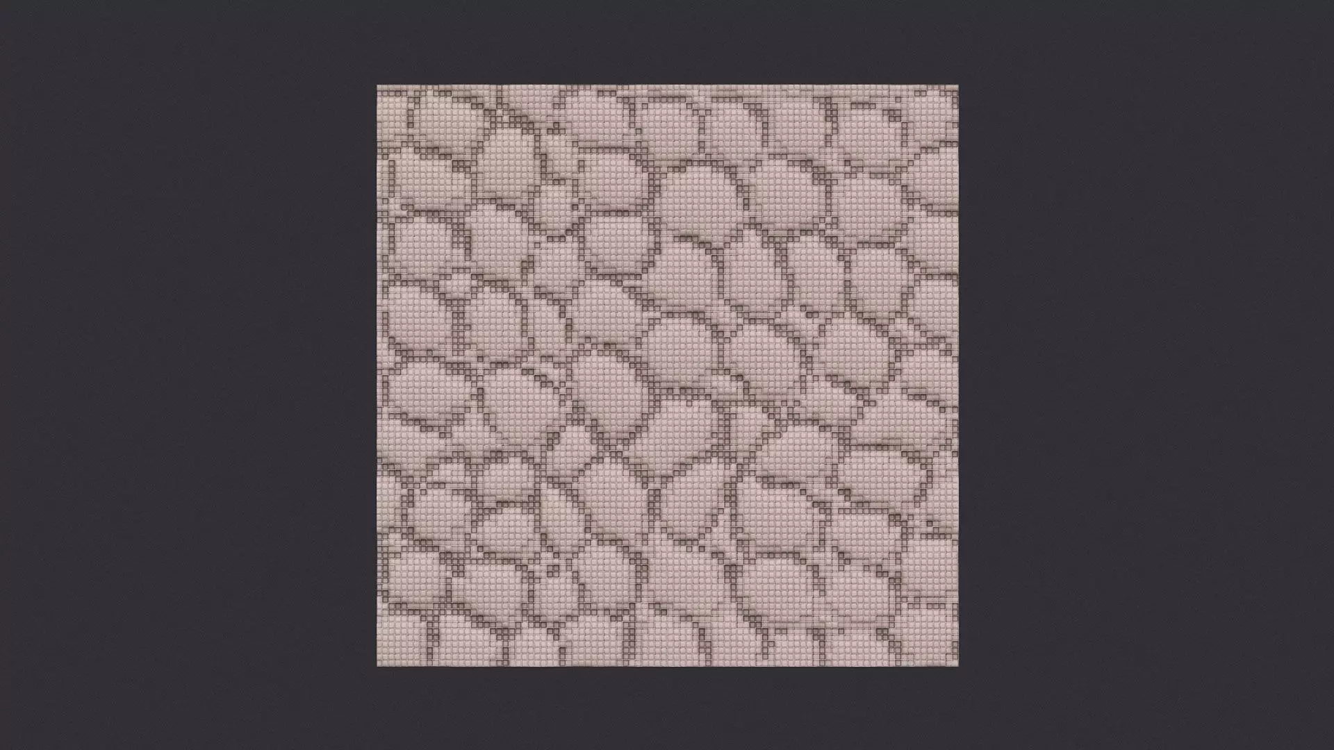Snake Skin Fabric Leather Seamless Texture 3D print model_0