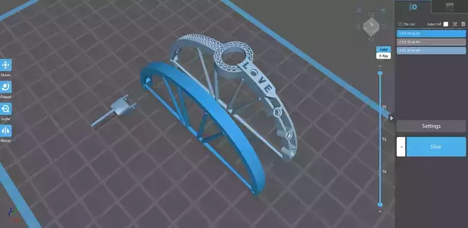 LOVE Bracelet 56x49mm