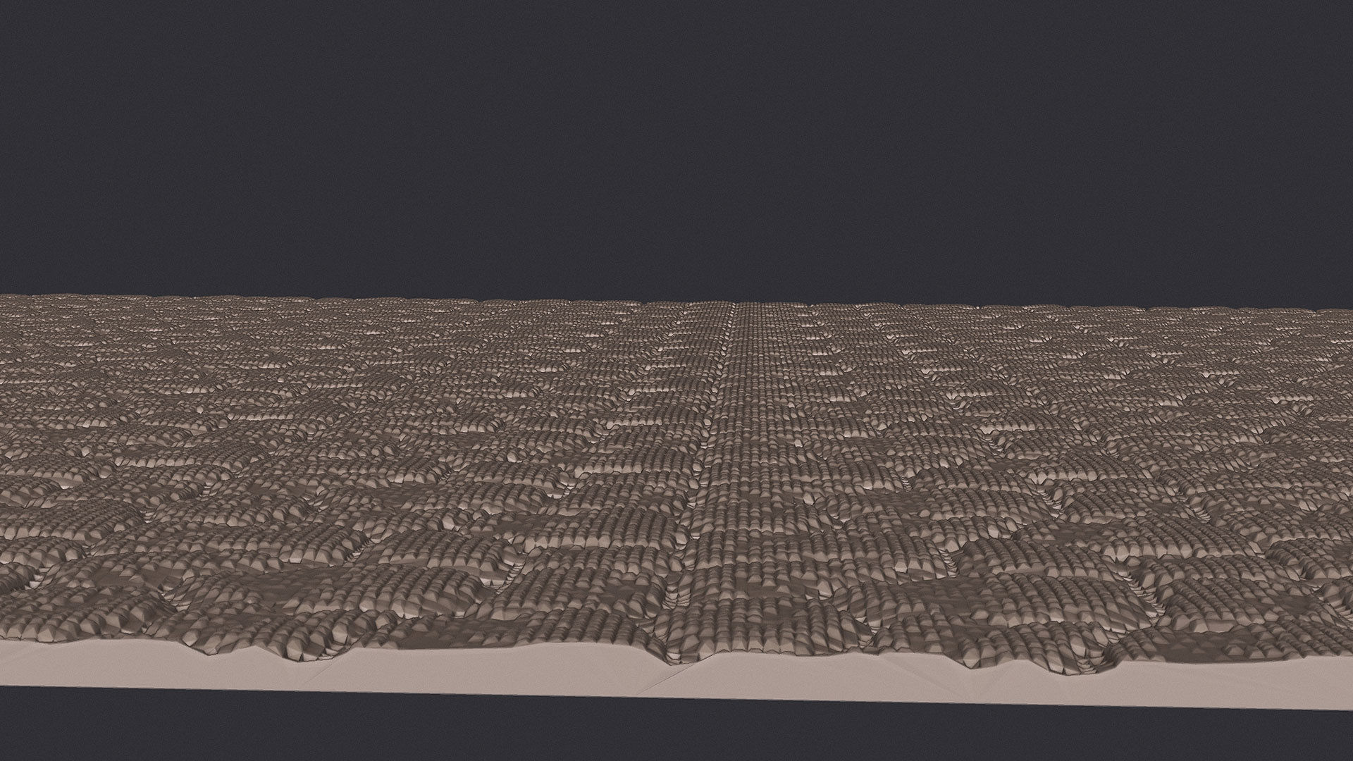 Tiger Skin Fabric Seamless Texture 3D print model_7