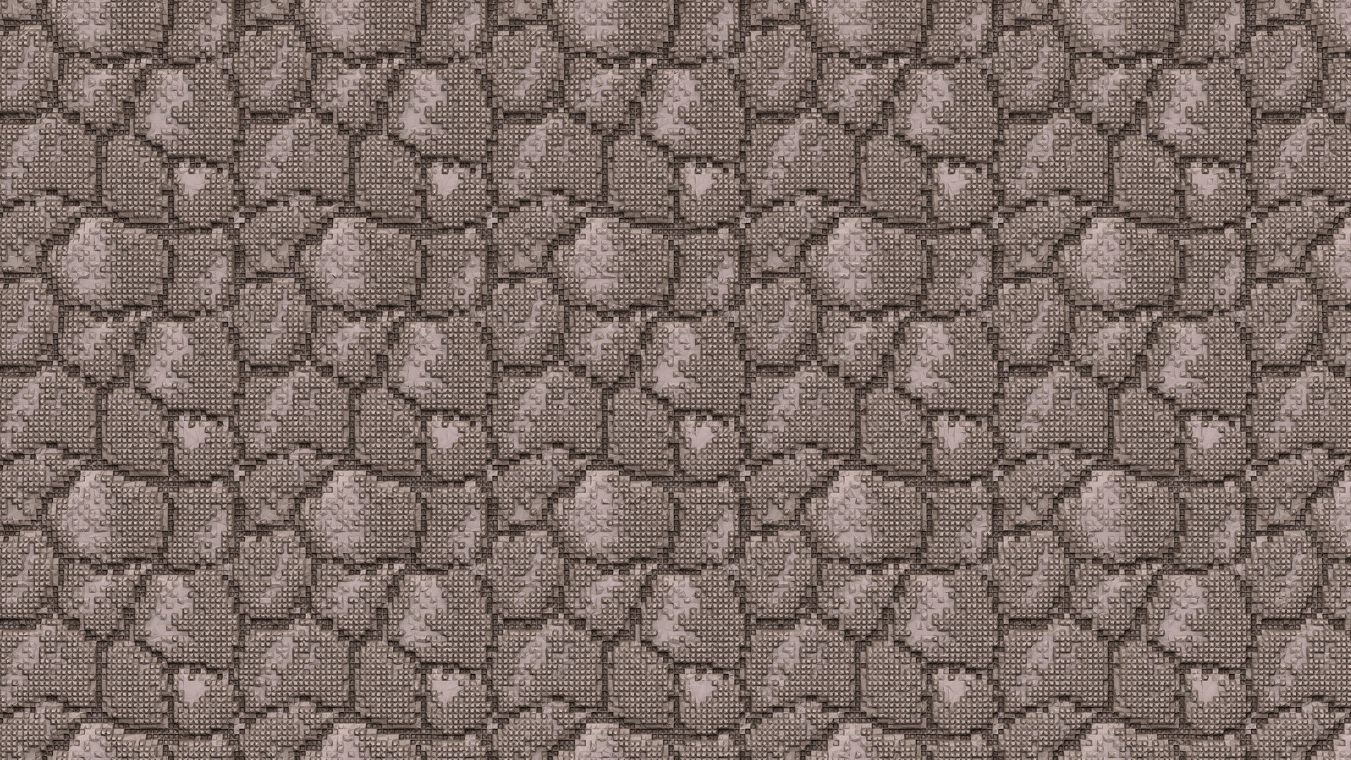 Tiger Skin Fabric Seamless Texture 3D print model_8